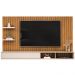 Painel Suspenso Tv 60 Pol 179 cm Friz Freijó Off White Dj Moveis