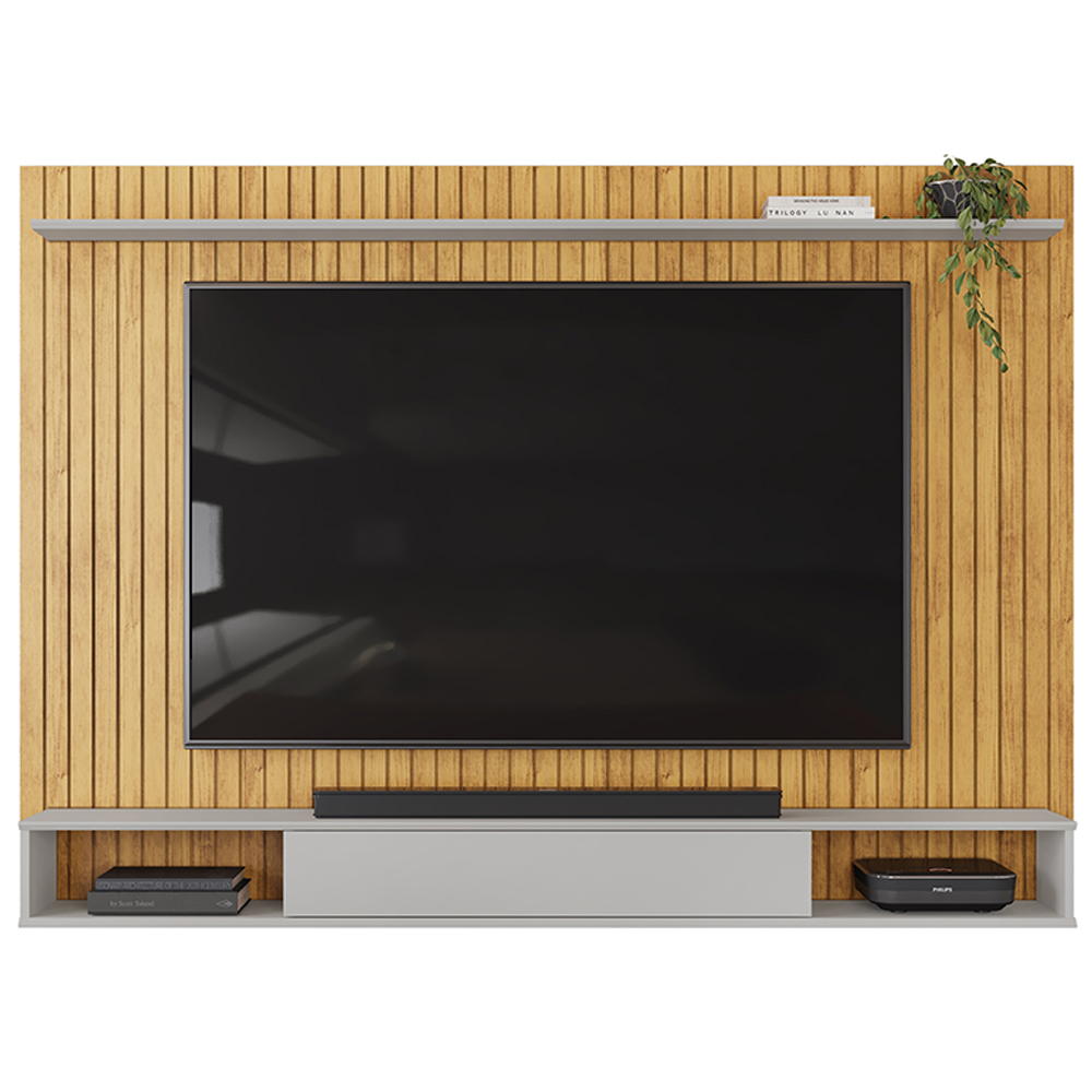 Painel Suspenso Tv 70 Pol 193 cm Rio Cedro Bali Dj Moveis