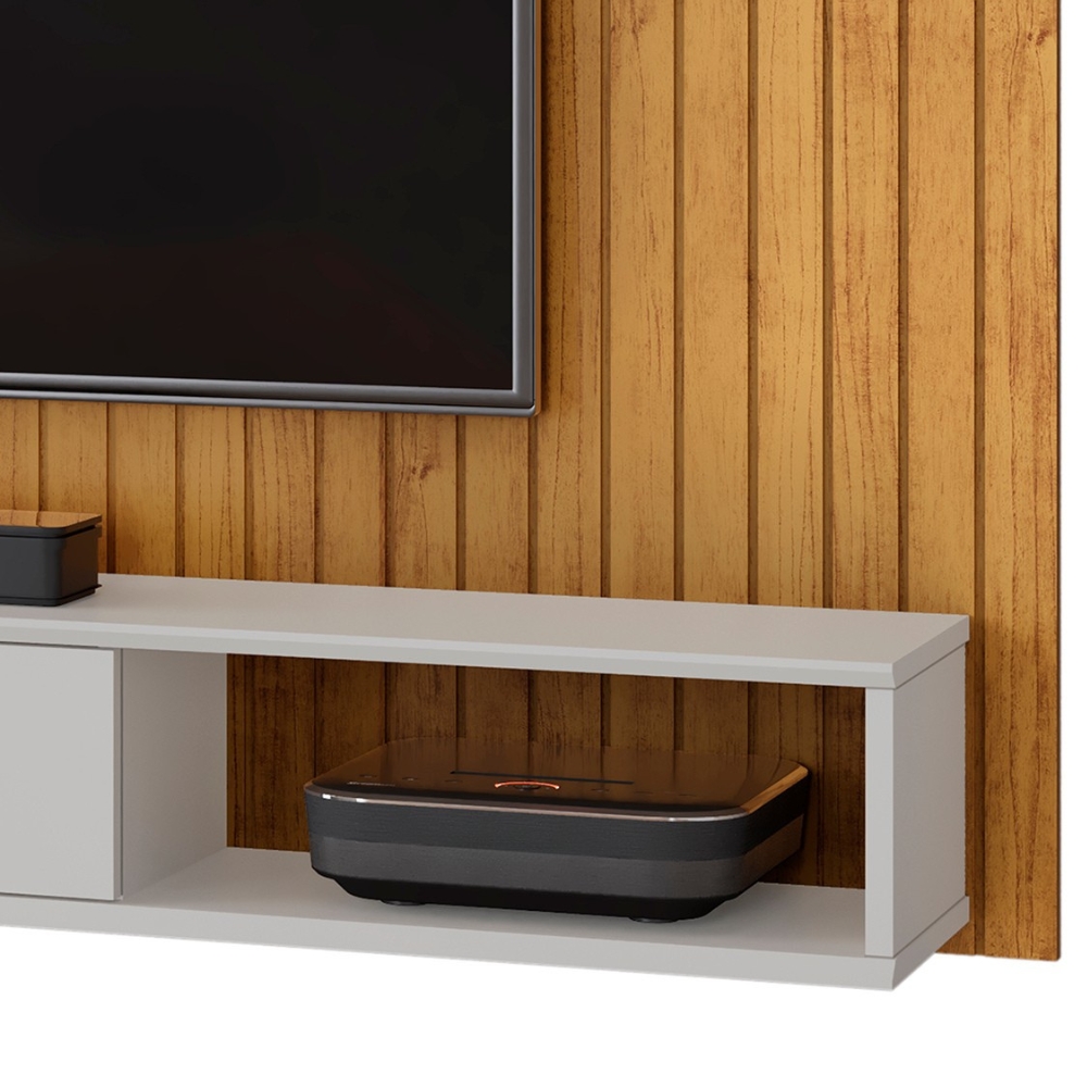 Painel Suspenso Tv 70 Pol 193 cm Rio Cedro Bali Dj Moveis