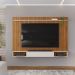 Painel Suspenso Tv 70 Pol 193 cm Rio Freijo Off White DJ Moveis