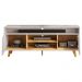 Rack Bancada Tv 60 Pol 150 cm Lana Bali Cedro Dj Moveis
