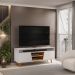 Rack Bancada Tv 60 Pol 150 cm Lana Bali Cedro Dj Moveis