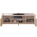 Rack Bancada Tv 65 Pol 180 cm Cher Off White Cedro Dj Moveis