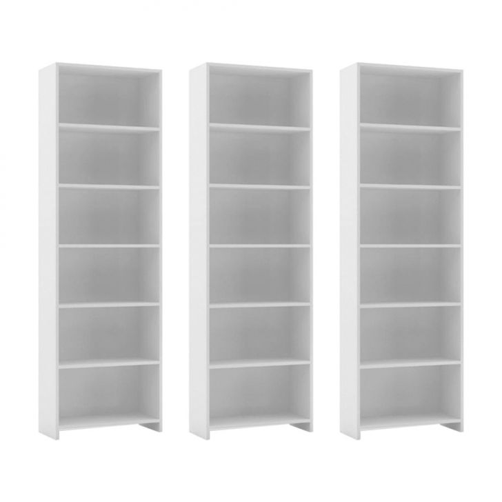 [OUTLET] Conjunto com 2 Estantes Madalena Branco