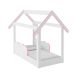 Cama Infantil Dreams Branca e Rosa
