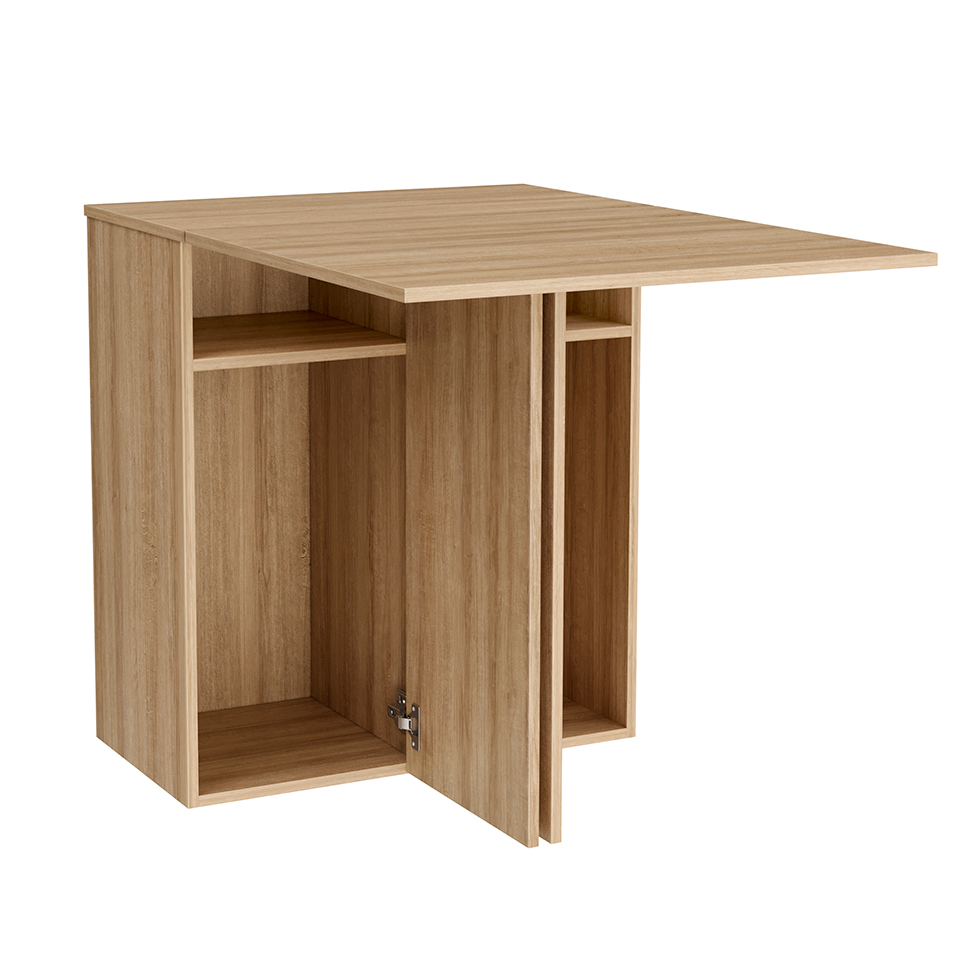Conjunto de Mesa Dobrável com 2 Bancos Bayle Mel