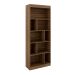 Conjunto de Mesa de Escritório Marselha com Estante Hunt Castanho