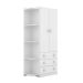 Guarda-Roupa Infantil Enzo 2 Portas 3 Gavetas Branco