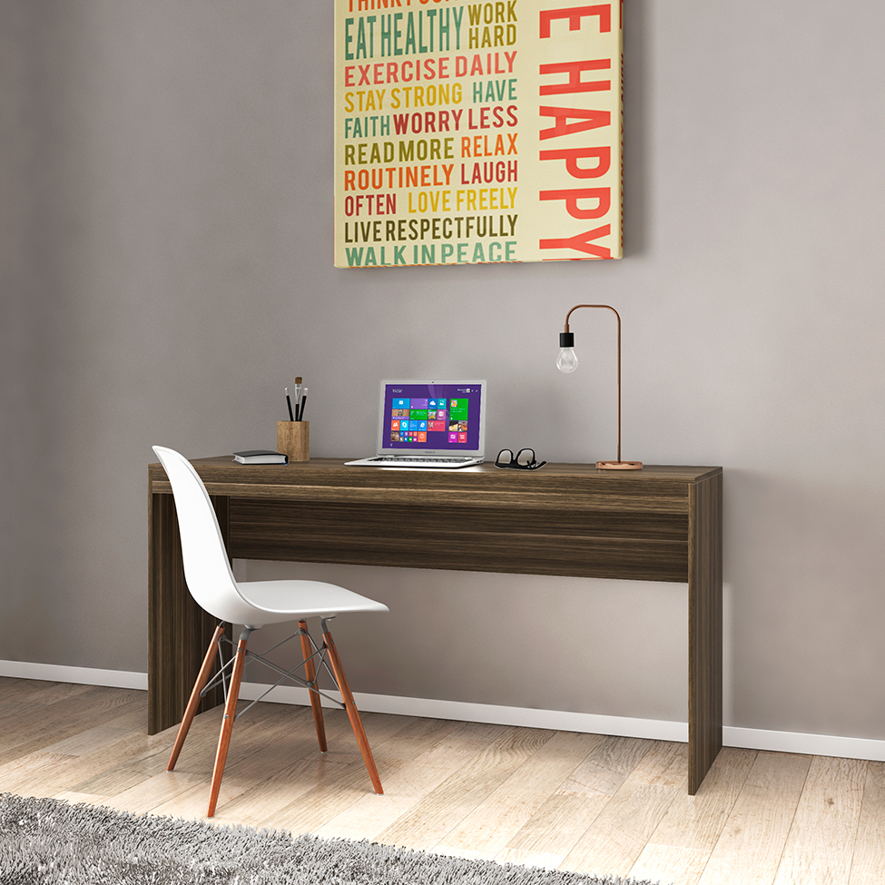 Mesa de Escritório Marselha Castanho