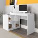 Mesa de Escritório Multifuncional Montpellier Branca