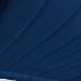 Poltrona Giratória Viena Gomada Suede Azul Marinho Base Madeira MA30 D'Rossi