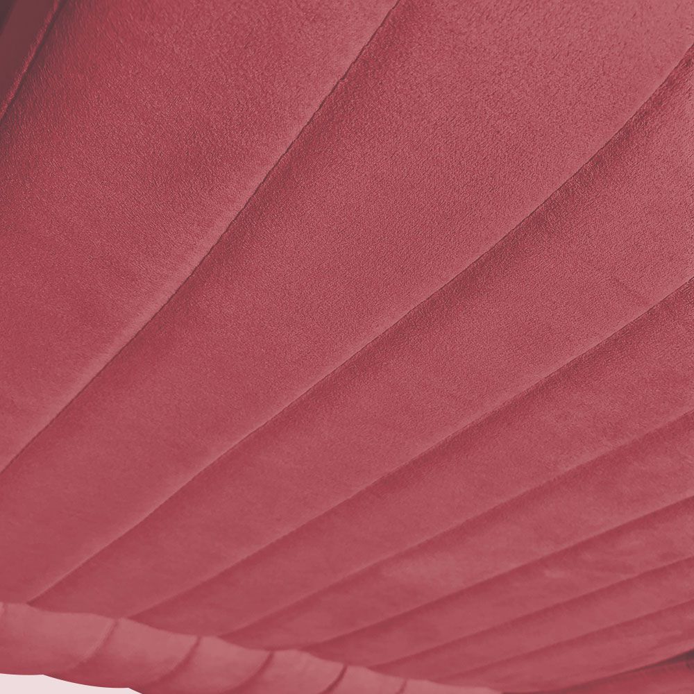Poltrona Viena Gomada Suede Rose Pés Palito Natural D'Rossi