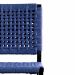 Banqueta Alta Corda Nautica Azul - Cozinha, Varanda, Balcão, Gourmet - Kit 2