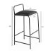 Banqueta Steel - Balcão Cozinha Varanda Gourmet - Kit 2
