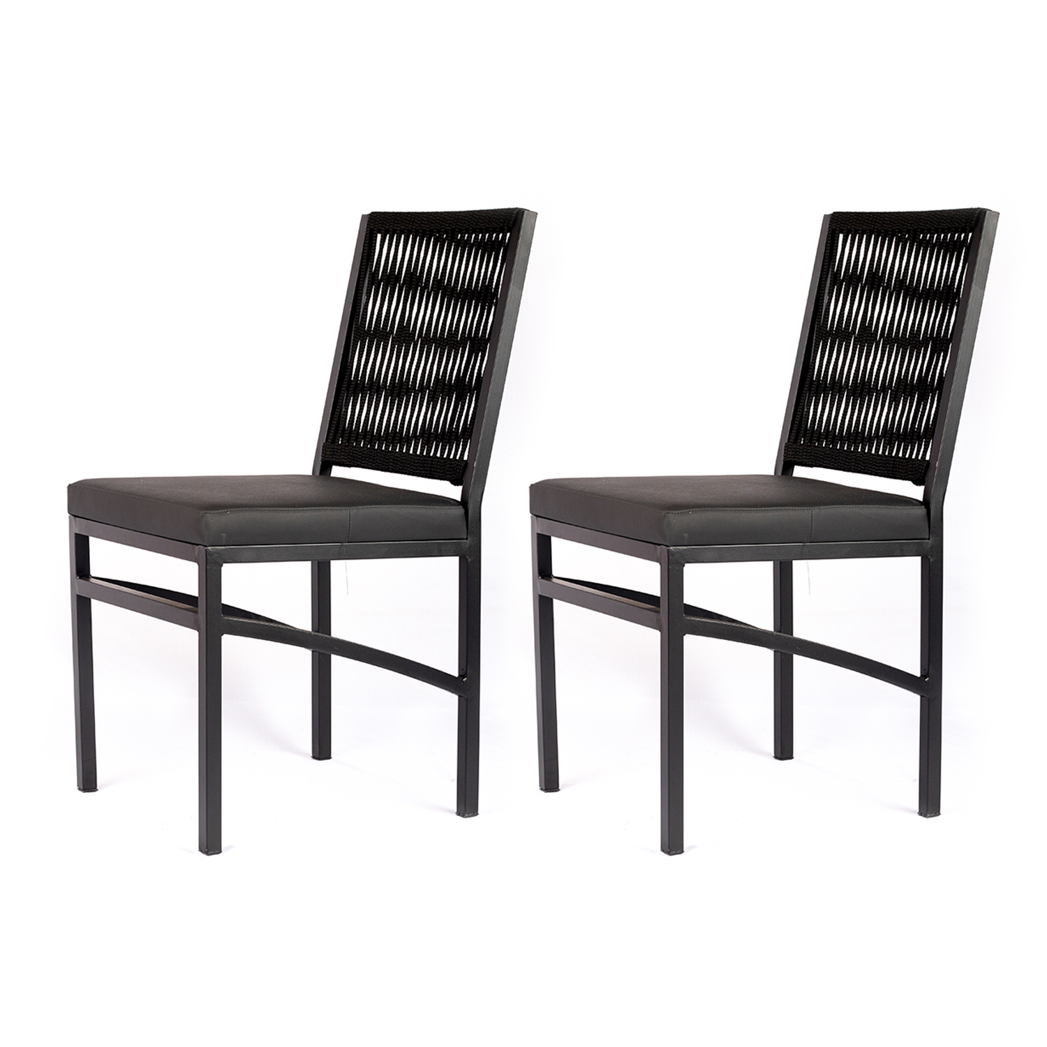 Cadeira Royal Black - Sala de Jantar Cozinha Gourmet - Kit 2