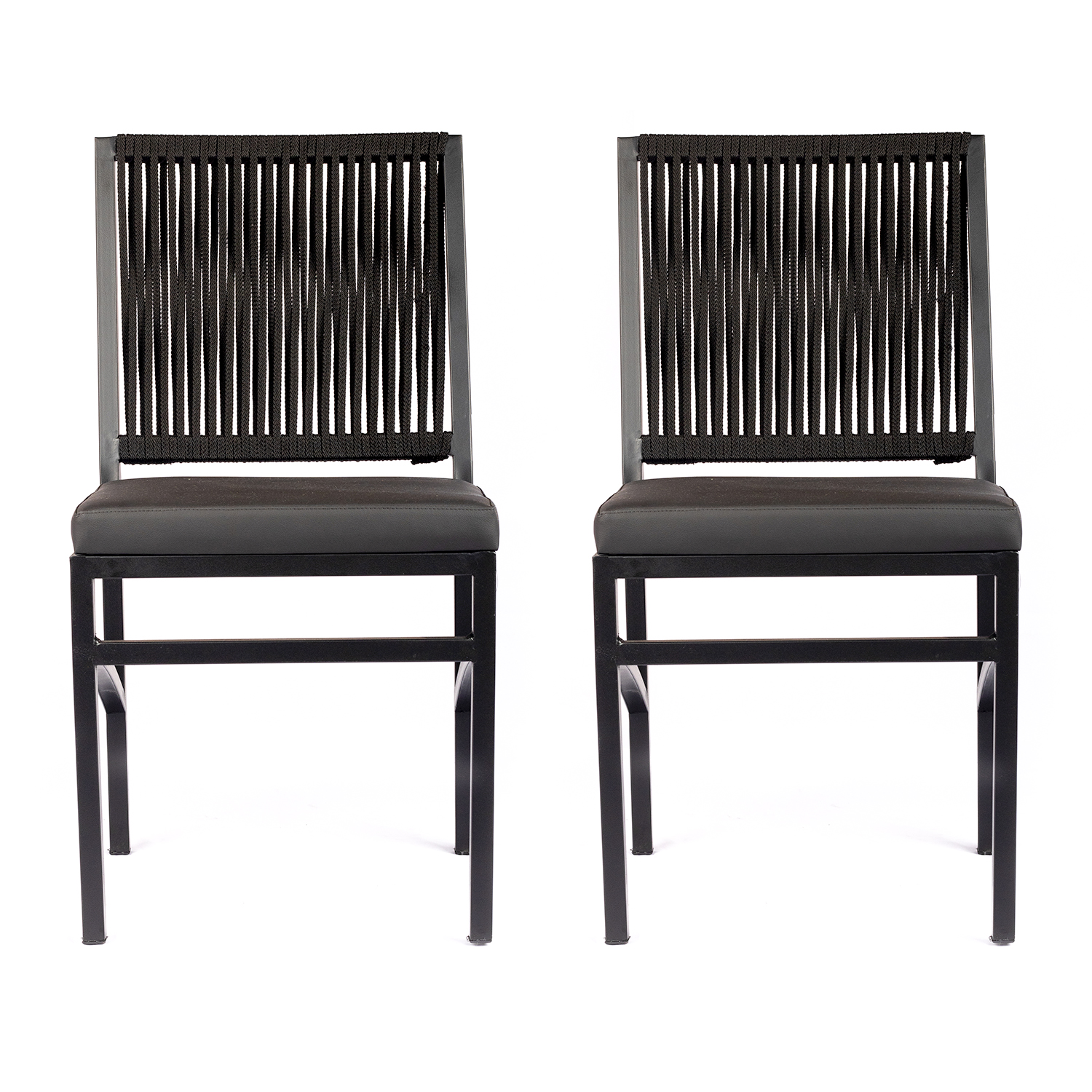 Cadeira Royal Black - Sala de Jantar Cozinha Gourmet - Kit 2