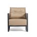 Poltrona Araxá - Corda Nautica Caramelo - Sala de Estar Varanda Living - Kit2