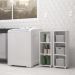 Estante Modular 3 Nichos Austin Branco