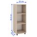 Estante Modular 3 Nichos Austin Montana
