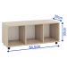 Estante Modular 3 Nichos Austin Montana