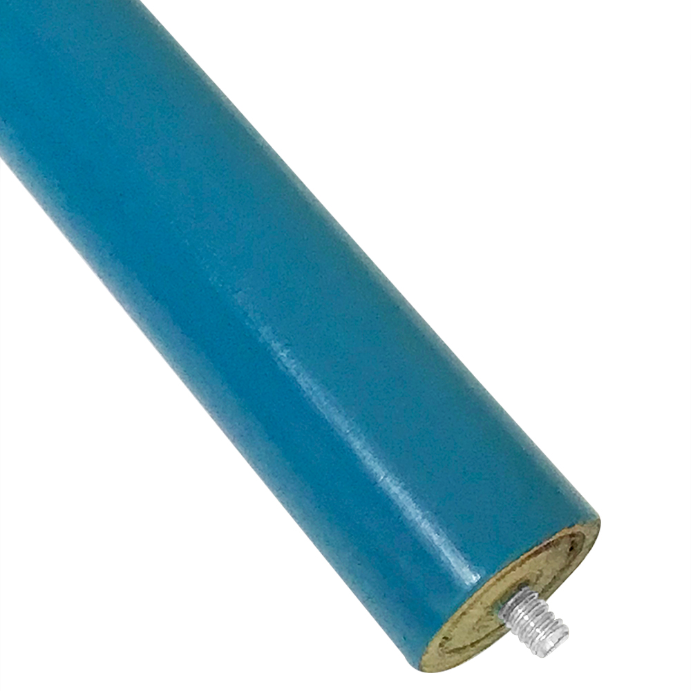 1 Pé Palito Azul 25 cm com Rosca Metal para Móveis D10 - D'Rossi