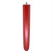 1 Pé Palito Vermelho 25 cm com Rosca Metal para Móveis D10 - D'Rossi