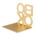 Aparador de Livros Book Dourado em Metal 13 cm - D'Rossi