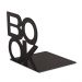 Aparador de Livros Book Preto em Metal 13 cm - D'Rossi