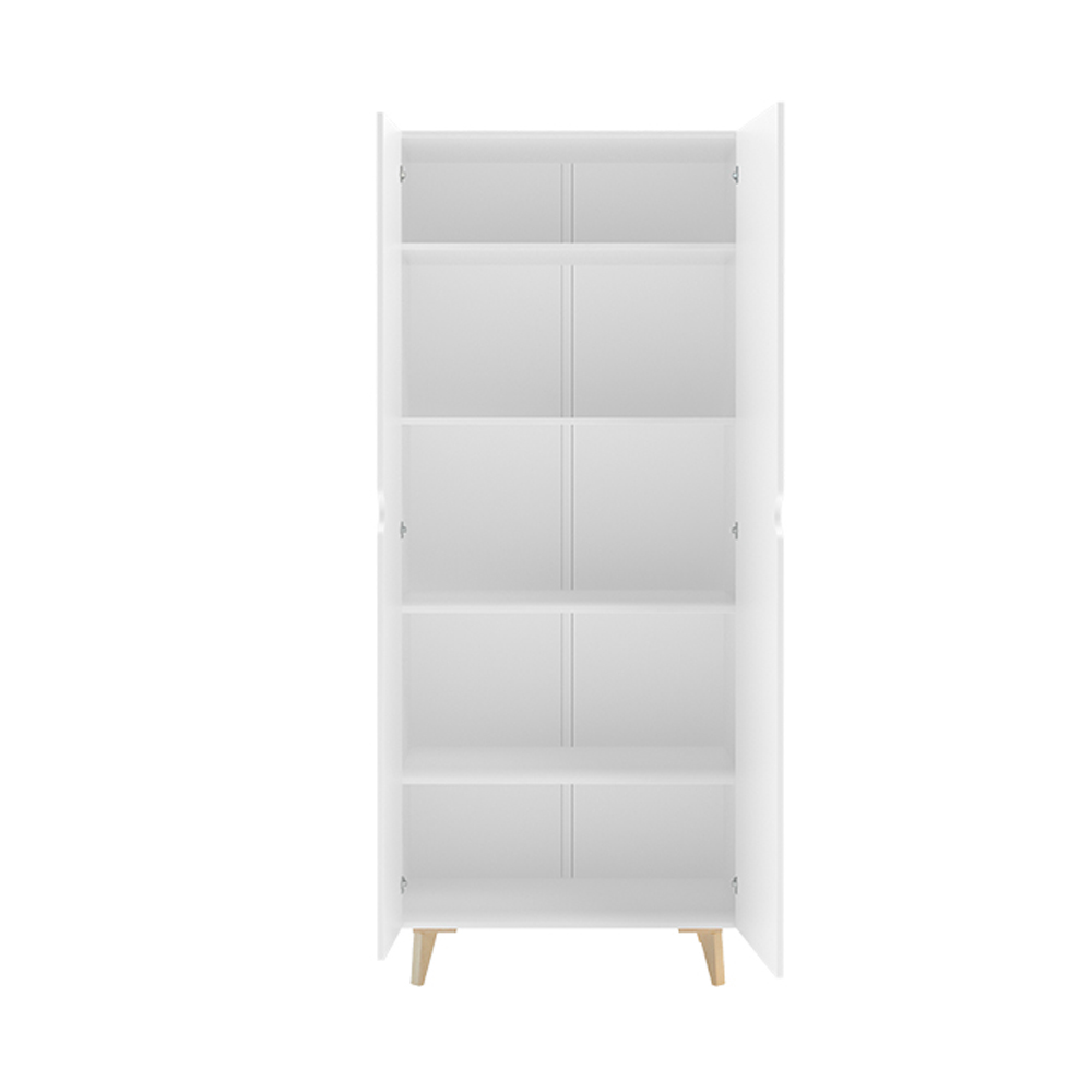 Armário Multiuso 02 Portas Puma Branco - D'Rossi