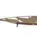 Bandeja Decorativa Dourado Antigo em Metal 63,5 x 23,5 x 5,5 cm D'Rossi