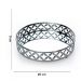 Bandeja Decorativa Redonda P em Metal Prata com Espelho 5x18 cm - D'Rossi