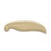 Bandeja Decorativa de Madeira Folha Dourado 2x35x13 cm - D'Rossi
