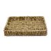 Bandeja Decorativa de Palha Retangular 6x36x38 cm - D'Rossi