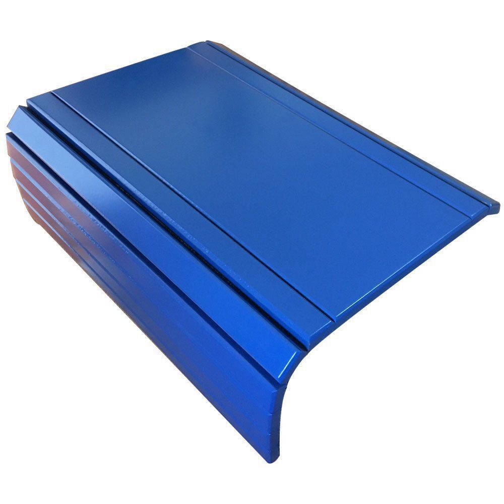 Bandeja Esteira para Braço de Sofá Porta Copo Reto Azul - D'Rossi