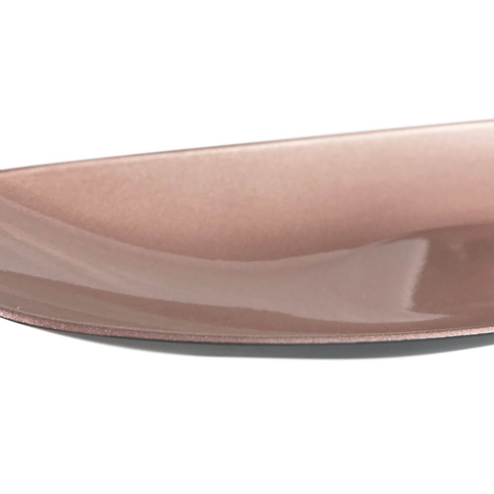 Bandeja Oval Natal Champanhe 40,5X16,5X4,5 D'Rossi