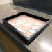 Bandeja Preta Com Gravura Impermeável "Geometric Marble" 41x31x3CM - D'Rossi