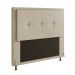 Cabeceira Ametista Para Cama Box Casal 140 cm Suede - D'Rossi