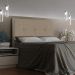 Cabeceira Ametista Para Cama Box Casal 140 cm Suede - D'Rossi