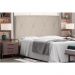 Cabeceira Aquilla Para Cama Box Casal 140 cm Suede - D'Rossi