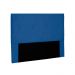 Cabeceira Aquilla Para Cama Box Solteiro 90 cm Suede Azul Marinho - D'Rossi
