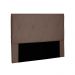 Cabeceira Aquilla Para Cama Box Solteiro 90 cm Suede Caramelo - D'Rossi