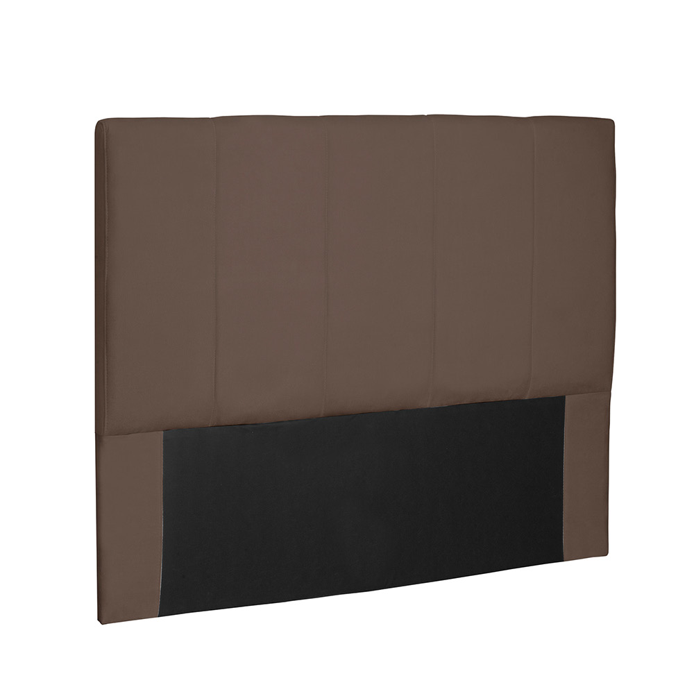 Cabeceira Arizona Para Cama Box Casal 140 cm Suede Caramelo - D'Rossi