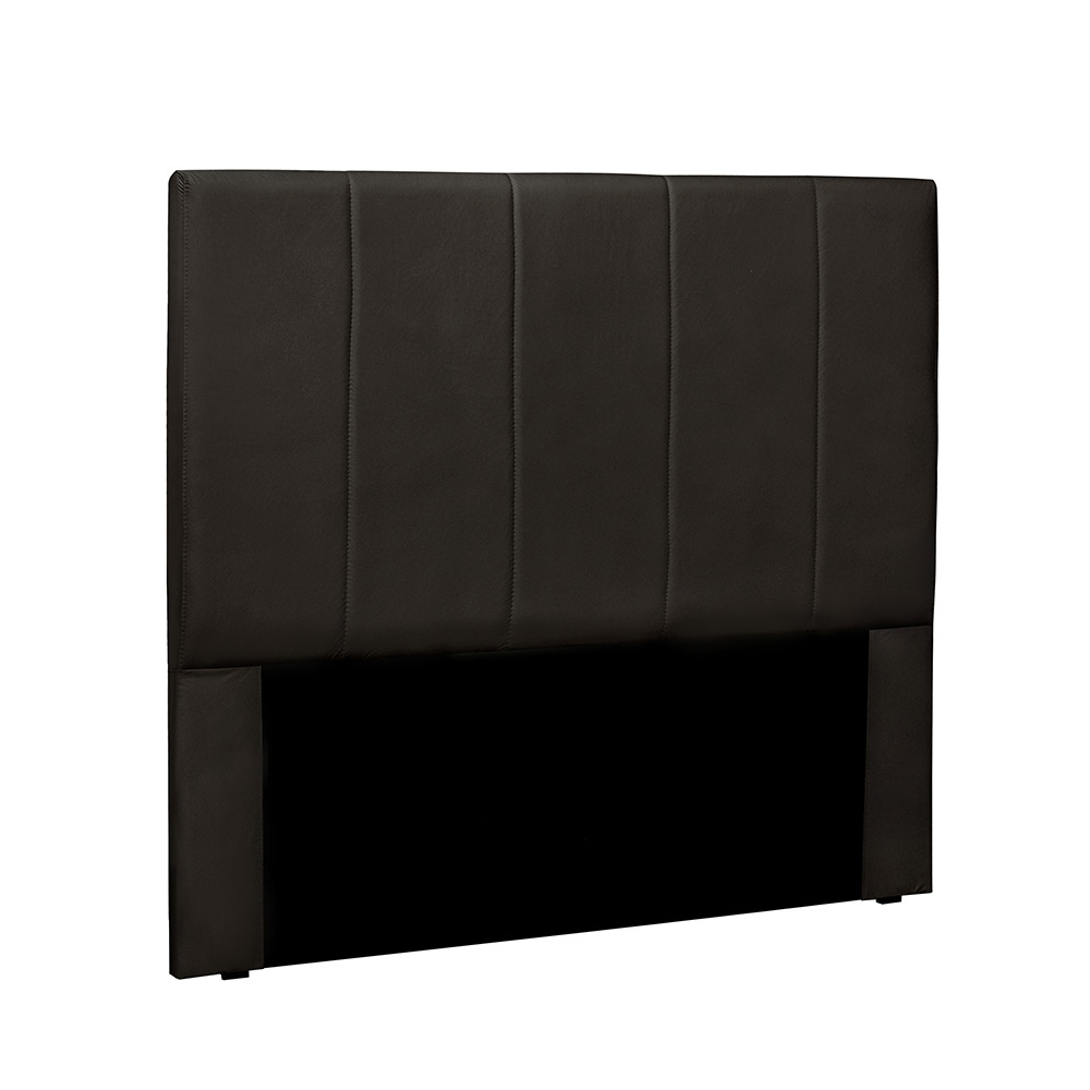 Cabeceira Arizona Para Cama Box Queen 160 cm Corino Marrom - D'Rossi
