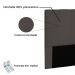 Cabeceira Arizona Para Cama Box Solteiro 90 cm Suede Café - D'Rossi