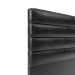 Cabeceira California Para Cama Box Casal 140 cm Corano Preto - D'Rossi