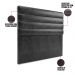 Cabeceira California Para Cama Box Casal 140 cm Corano Preto - D'Rossi