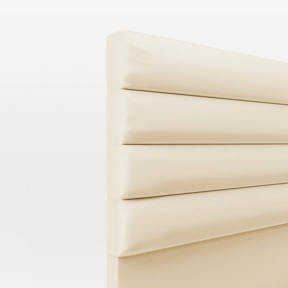 Cabeceira California Para Cama Box Casal 140 cm Corino - D'Rossi