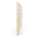 Cabeceira California Para Cama Box Casal 140 cm Corino Bege - D'Rossi