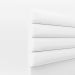 Cabeceira California Para Cama Box Casal 140 cm Corino Branco - D'Rossi