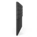 Cabeceira California Para Cama Box Casal 140 cm Corino Preto - D'Rossi